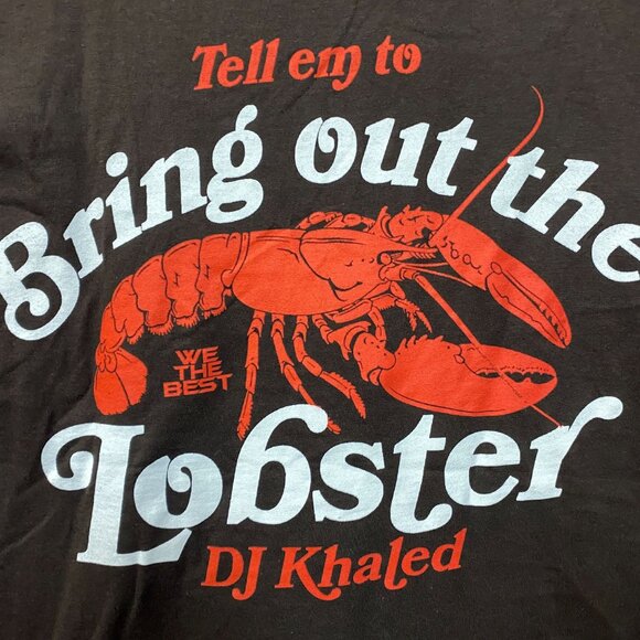 DJ Khaled Bring Out The Lobster Hip-Hop T-Shirt XL - Picture 2 of 5